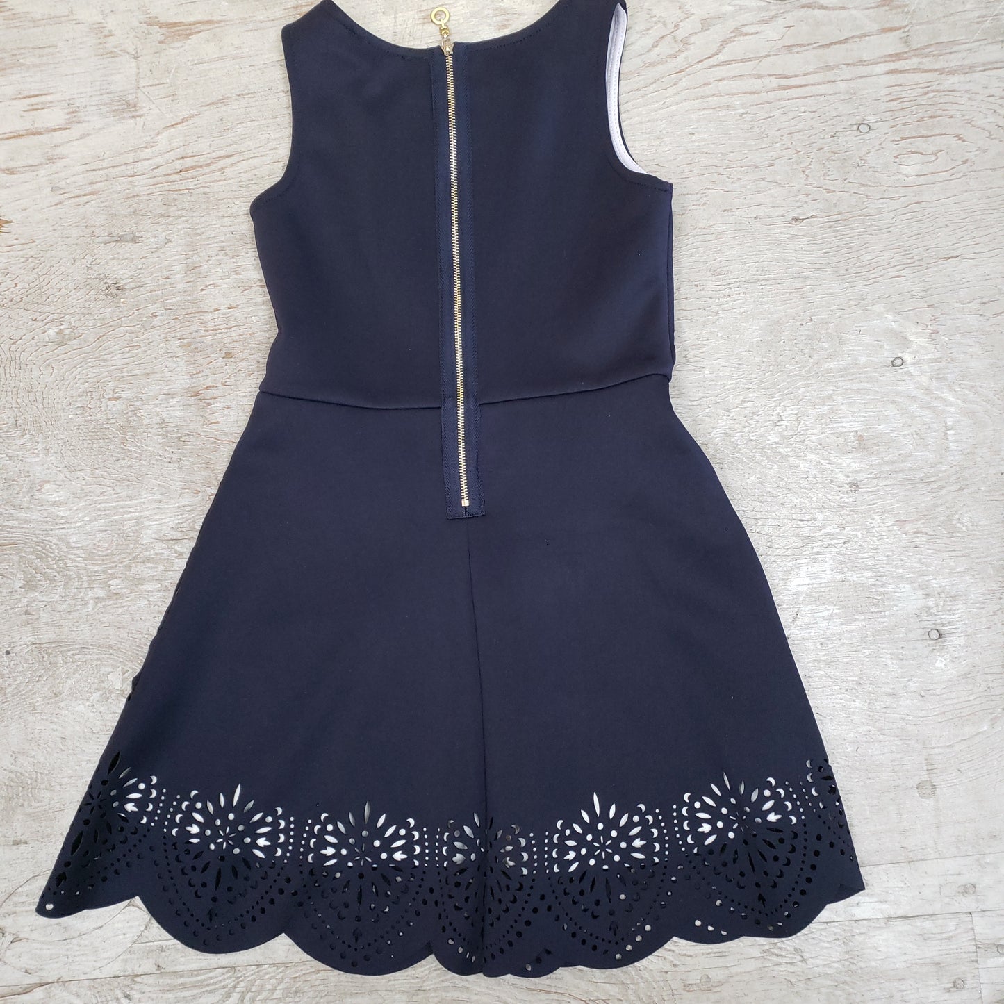 Navy cutout dress by Hannah Banana