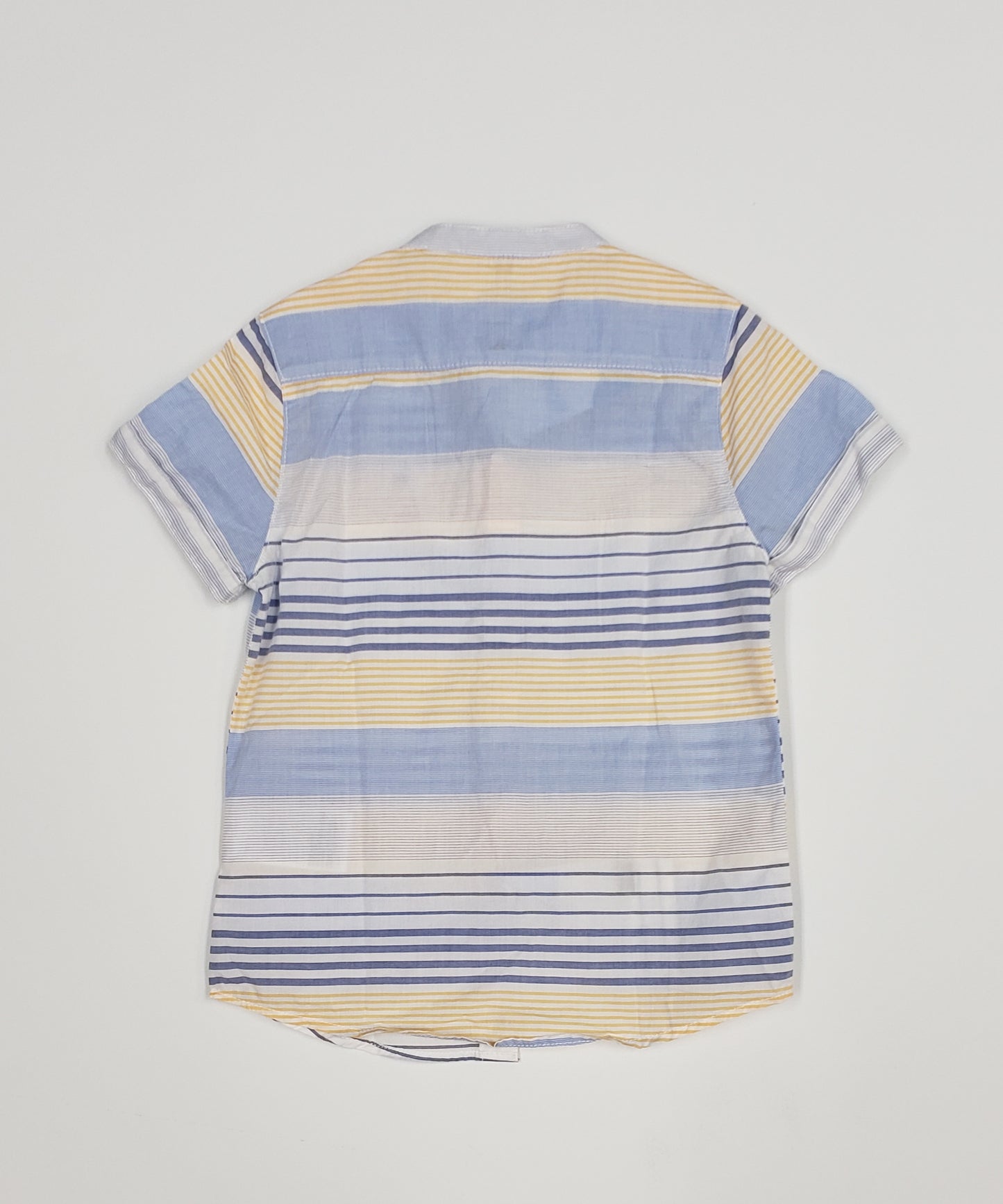 Boys Banded Collar Shirt