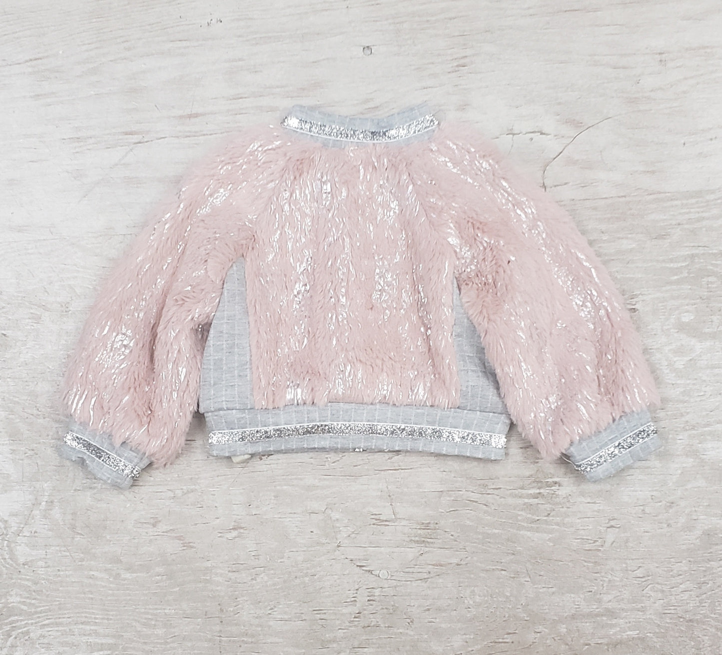 Baby Girls Fur Star Jacket