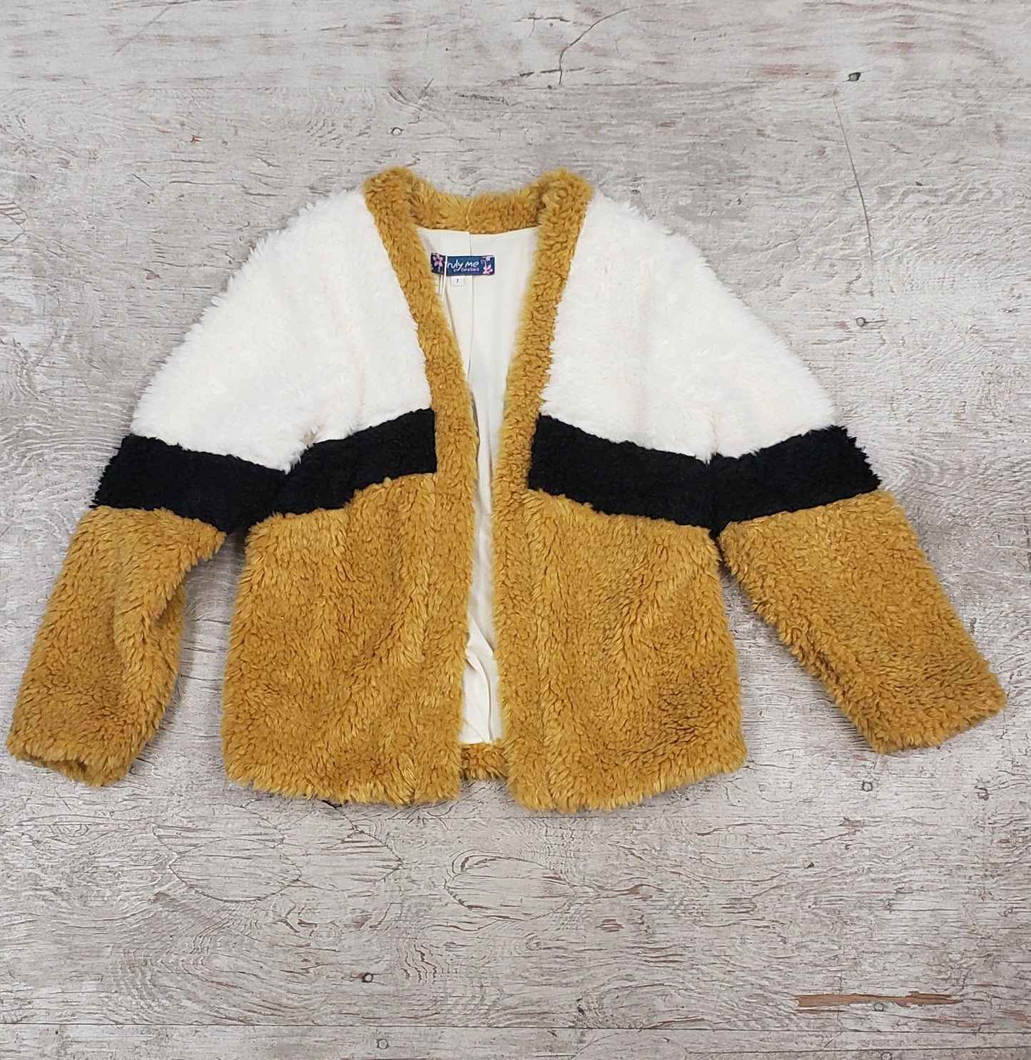 Girls Faux Fur Jacket