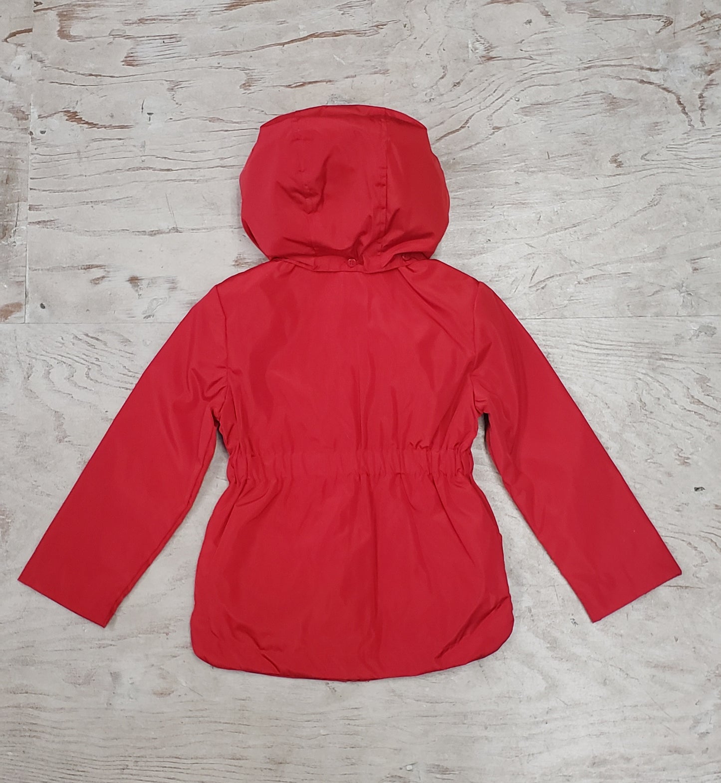 Girls Red Windbreaker