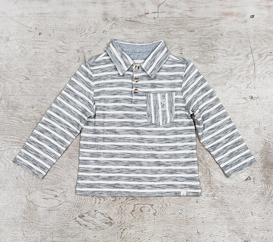 Boys Striped polo Shirt