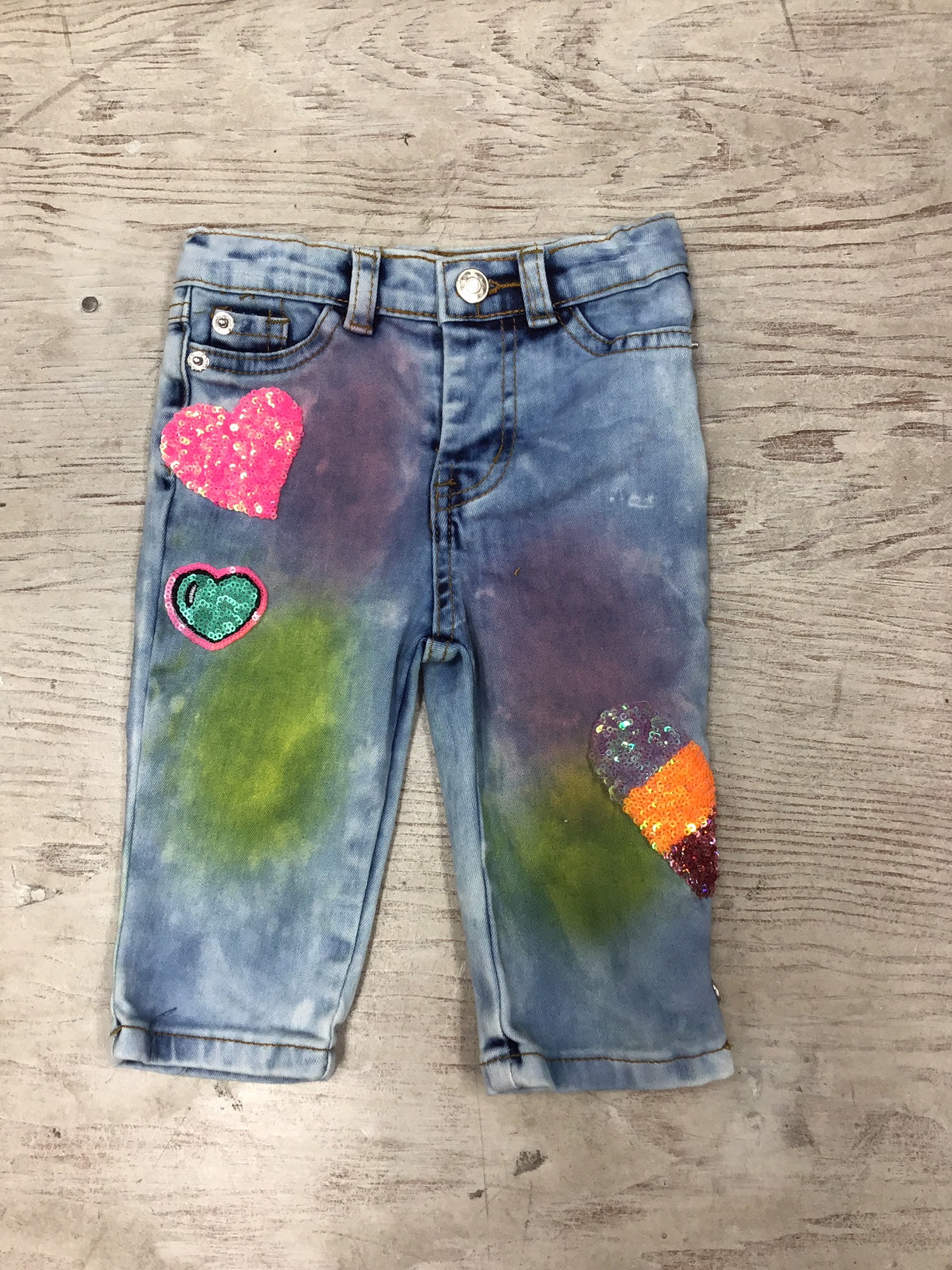 Baby girl capri denim