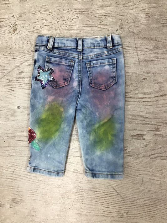 Baby girl capri denim