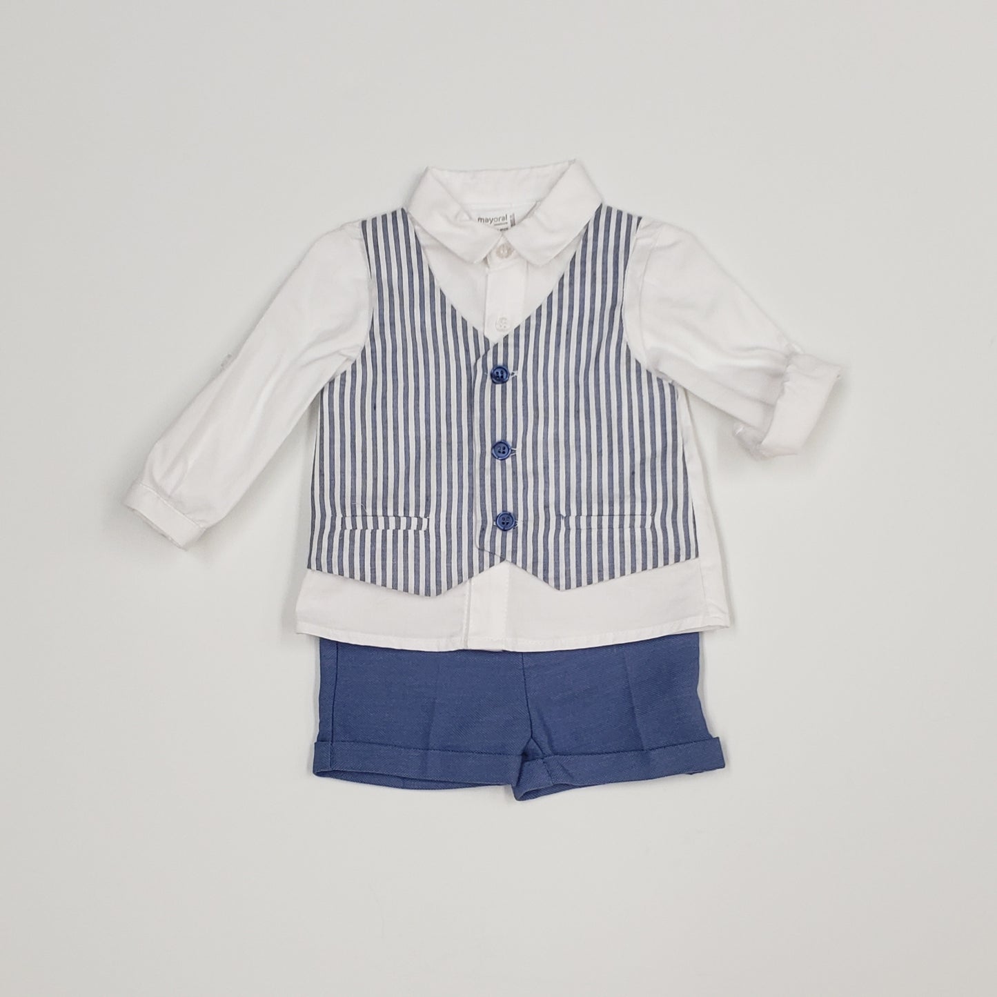 Boys 2-Piece Cotton/Linen Boys Set